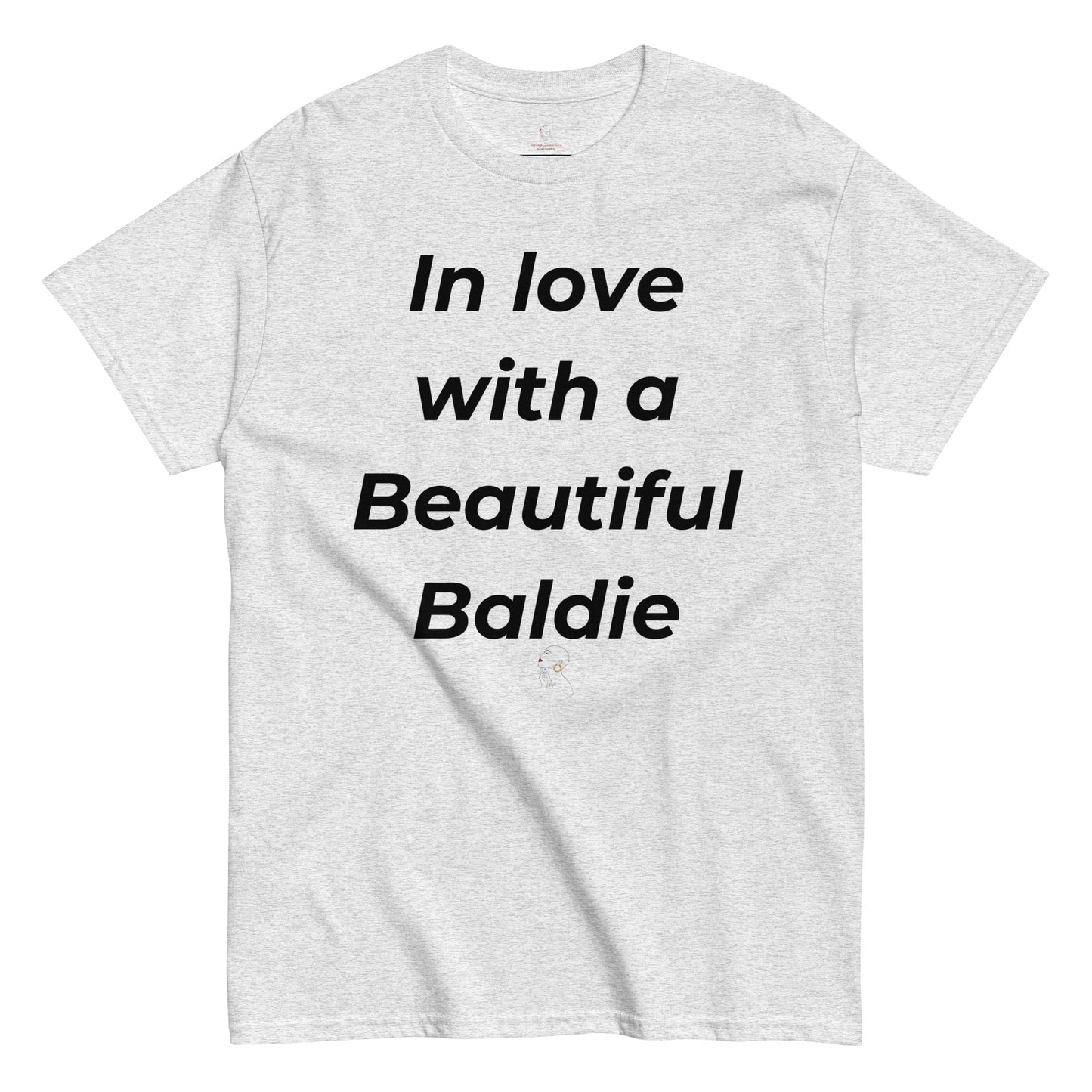 In love tee - ash gray