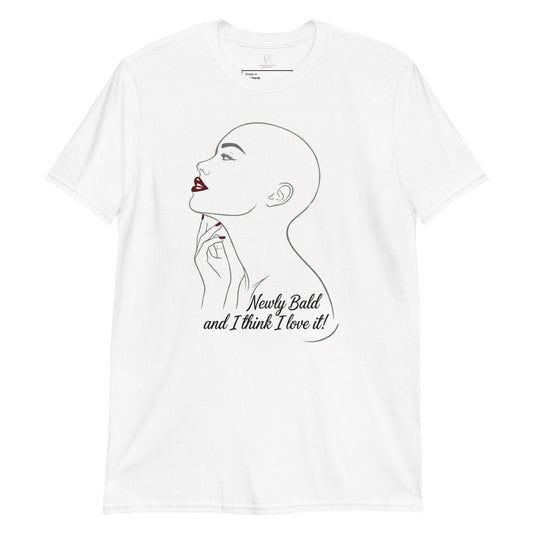 Newly bald t-shirt confidence shirt bald empowerment