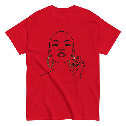 red bold bald alopecia hairloss beautiful baldie