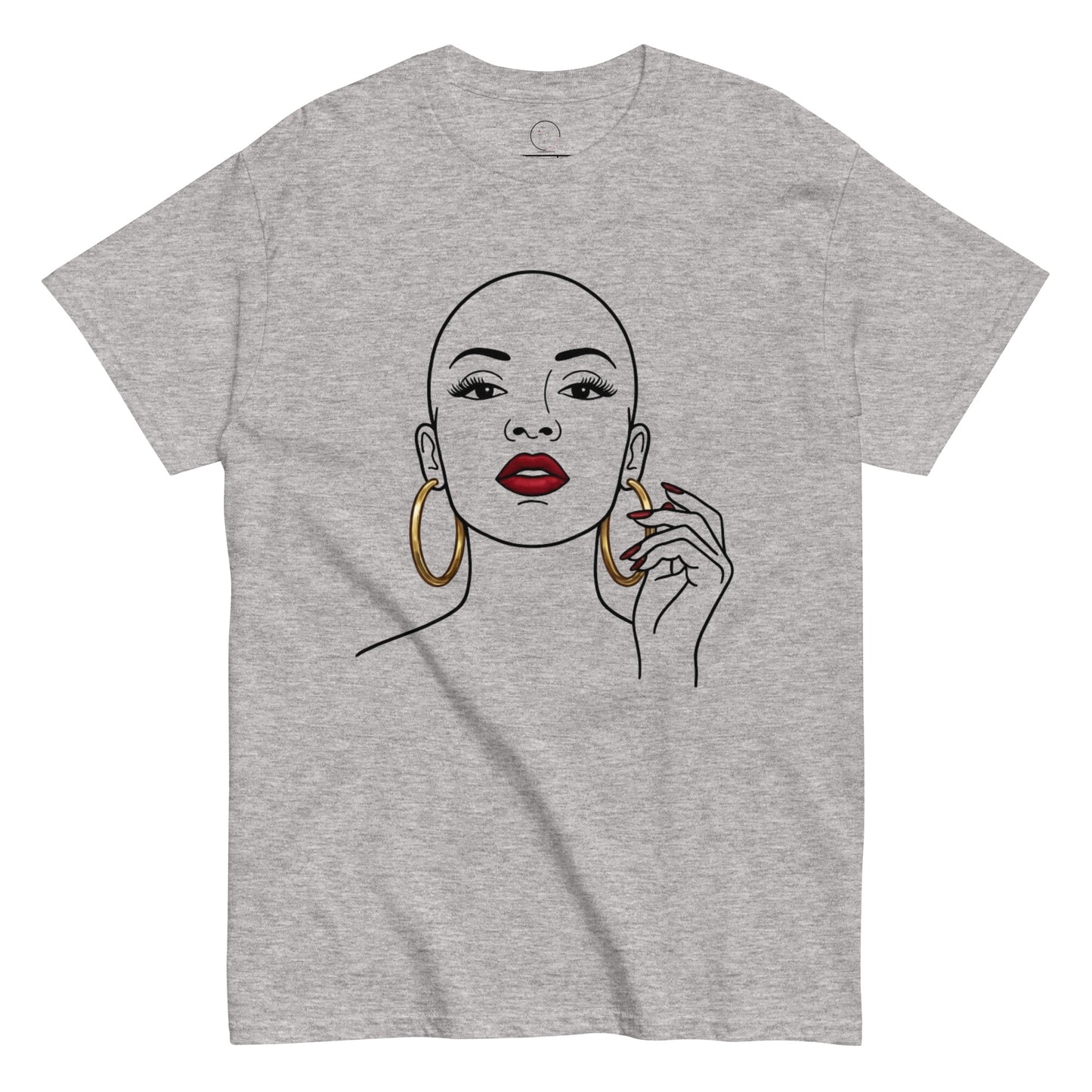 Gray bold bald alopecia hairloss beautiful baldie